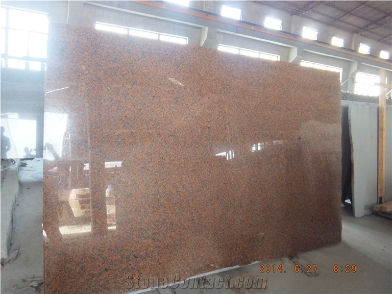 G562 Granite Tile/Slab,Maple Leaf Red,Charme Red
