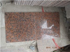 G562 Granite Tile/Slab,Maple Leaf Red,Charme Red
