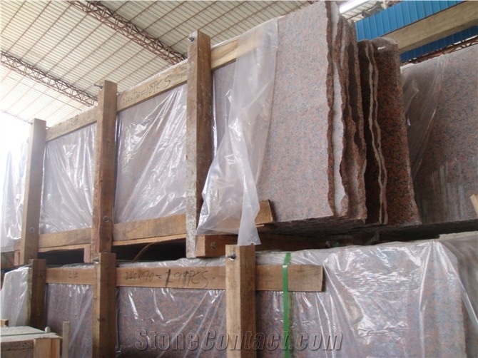 G562 Granite Tile/Slab,Maple Leaf Red,Charme Red