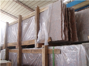 G562 Granite Tile/Slab,Maple Leaf Red,Charme Red