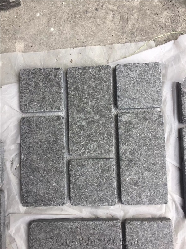 G684 Granite Black Basalt Pearl Granite Slab/Tile