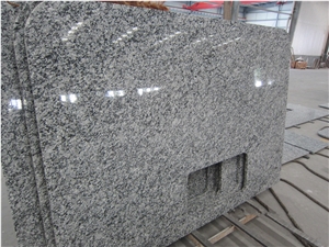 Spray White Granite Slab/Tile,Sea Wave Granite