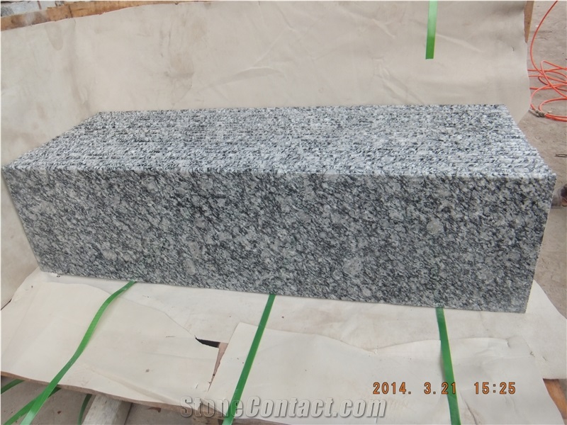Spray White Granite Slab/Tile,Sea Wave Granite