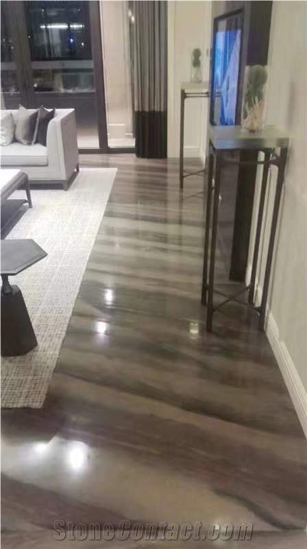 Brazil Duetto Elegant Brown Natural Quartzite Slab