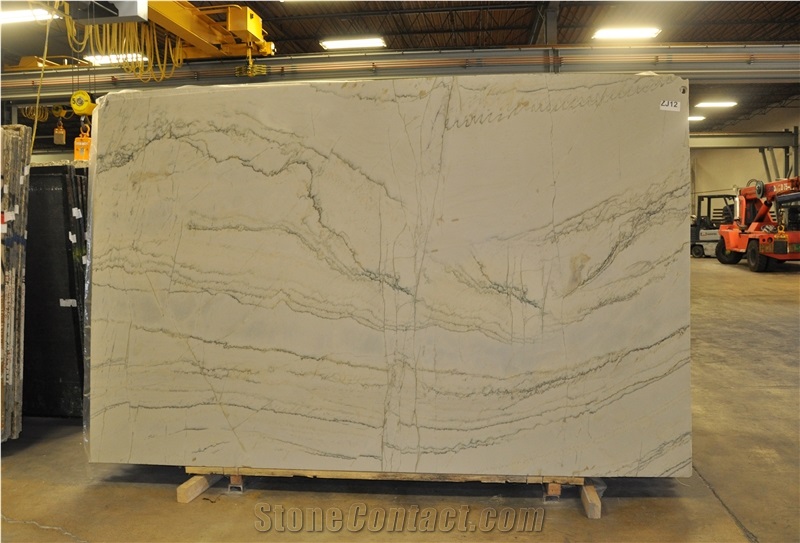 Calacatta White Macaubas Natural Quartzite Slabs