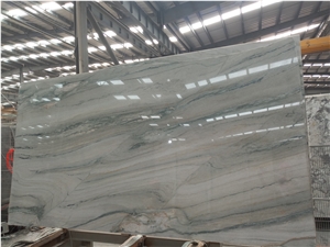Calacatta White Macaubas Natural Quartzite Slabs