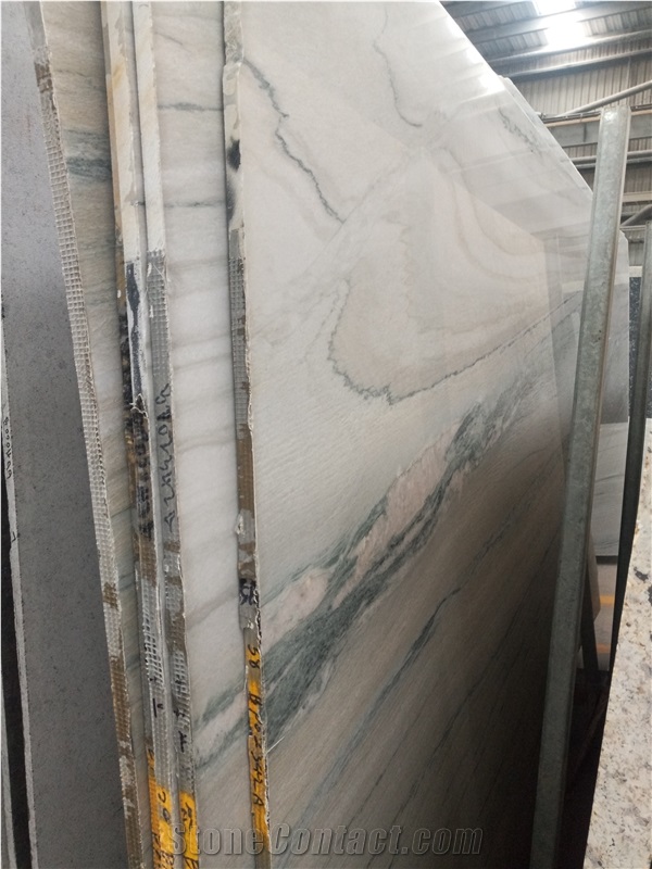 Calacatta White Macaubas Natural Quartzite Slabs