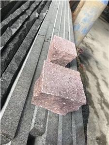 Red Porphyr 10x10 Red Granite Walkway Pavers Patio