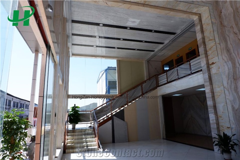 Quartzite Stone Honeycomb Panel for Wall Cladding