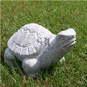Animal Sculpture, Granite Hand Carved for Outdoor