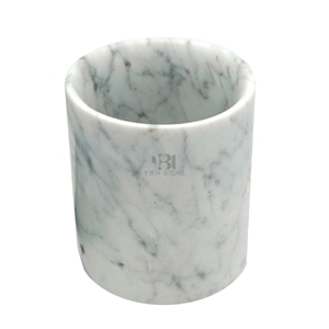 White Marble Bath Accessory, Bathroom/Kitchen Set