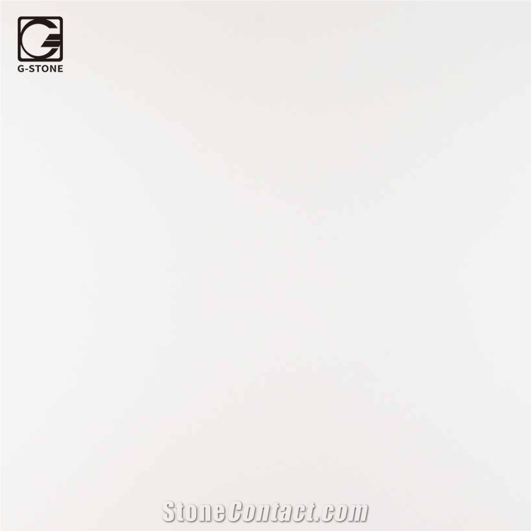 Arctic White Quartz Stone Islands Kitchen Tops