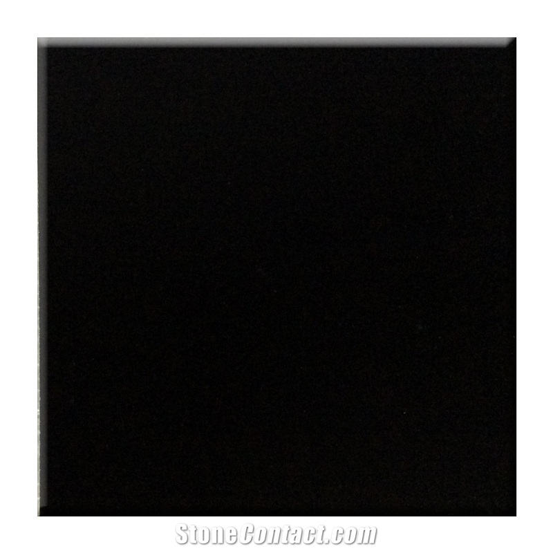 Black Color Quartz Stone Commercial Countertops