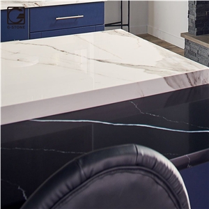 Black Knight Quartz Stone Restaurant Countertop