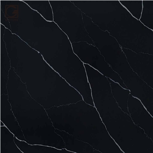 Black Knight Quartz Stone Restaurant Countertop