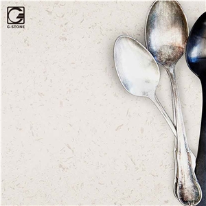 Glacier White Quartz Stone for Island Tops, Quartz Countertop