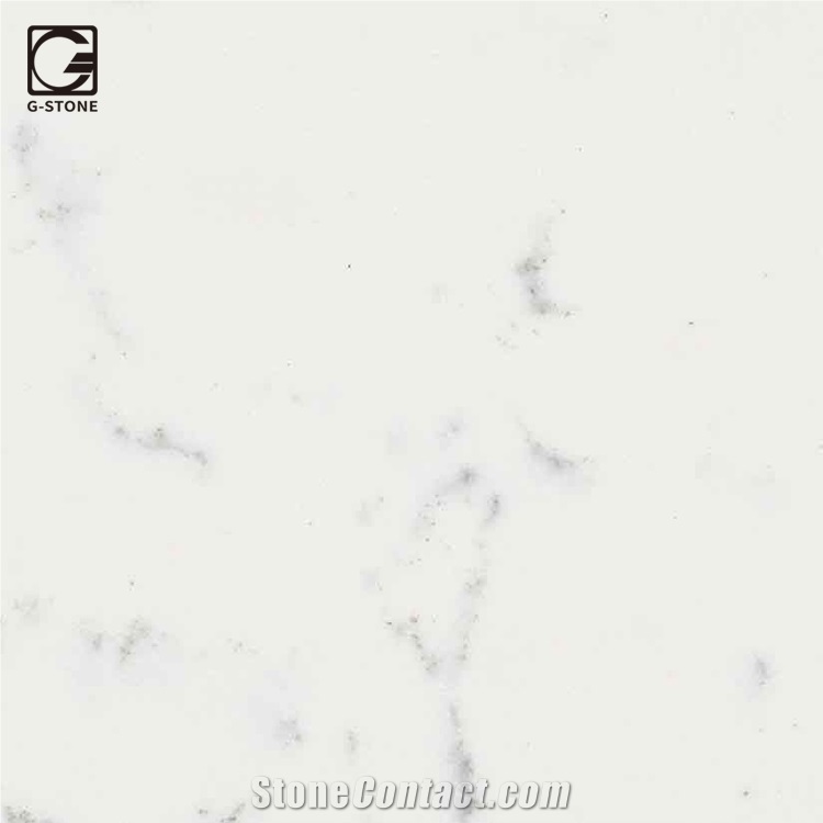 Most Popular Cashmere Carrara Quartz Prefab Counter