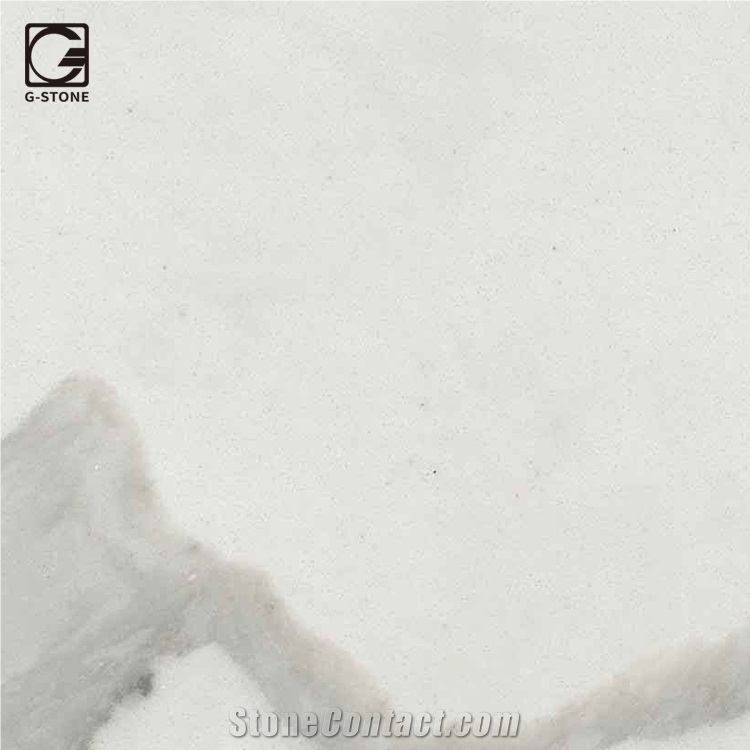 New Calacatta Quartz Stone Slab for Countertops