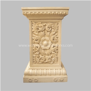 Artificial Stone Columns Pedestal Architectural