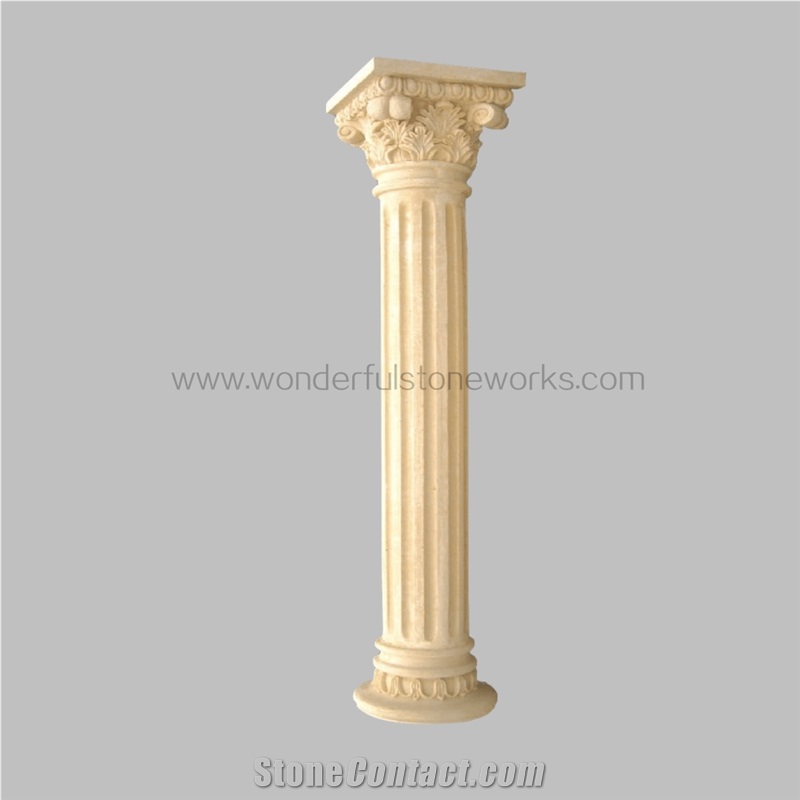 Artificial Stone Columns Pedestal Architectural