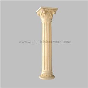 Artificial Stone Columns Pedestal Architectural