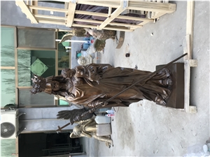 Cast Bronze Statues Statuary Religious Sculpture