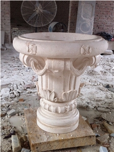 Cream Limestone Architectural Carving Project