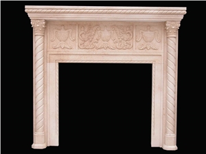 Custom Fireplace Surrounds Hand Sculptured Mantels