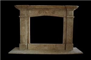 Custom Fireplace Surrounds Hand Sculptured Mantels