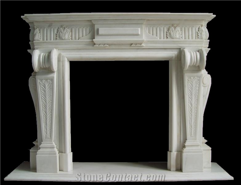 Custom Fireplace Surrounds Hand Sculptured Mantels
