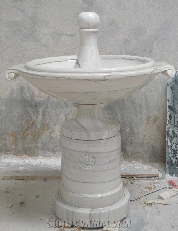 Custom Garden Fountains Natural Stone Sculptured