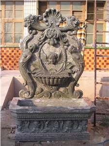 Custom Garden Wall Fountains Bird Bath Sculptured