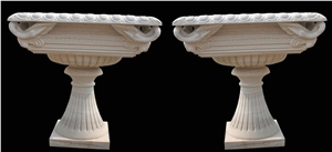 Custom Vases Planters Flower Pots Handcarved Decor