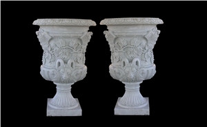 Custom Vases Planters Flower Pots Handcarved Decor