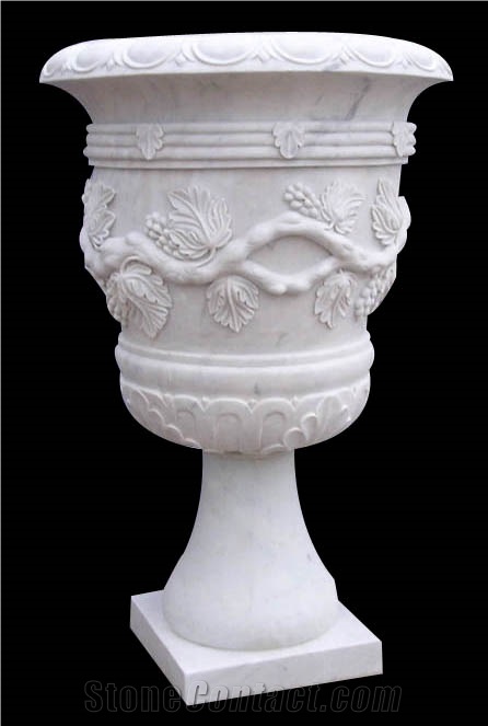 Custom Vases Planters Flower Pots Handcarved Decor