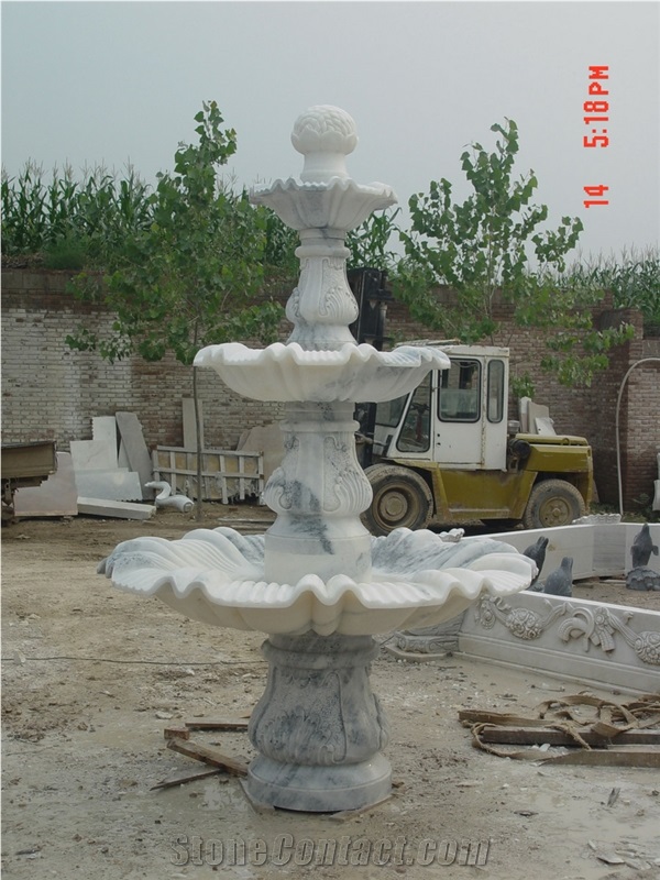 Customize Garden Fountains Bird Bath Sculptured