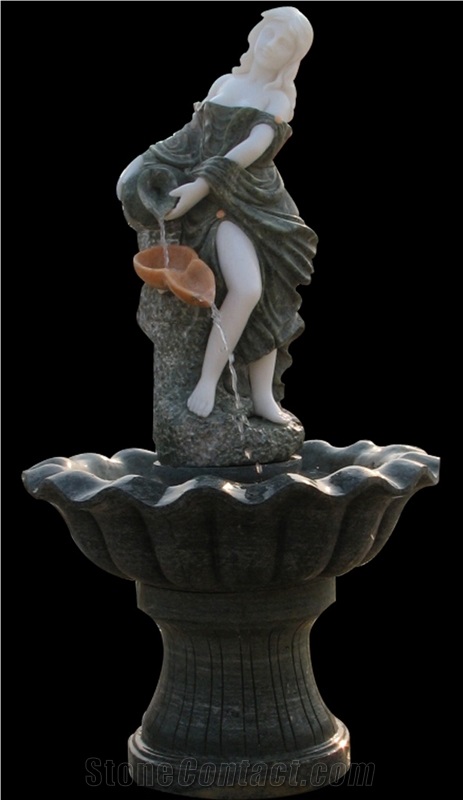 Customize Garden Fountains Bird Bath Sculptured