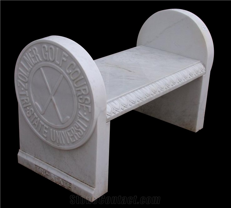 Customize Stone Bench Chair Garden Landscaping