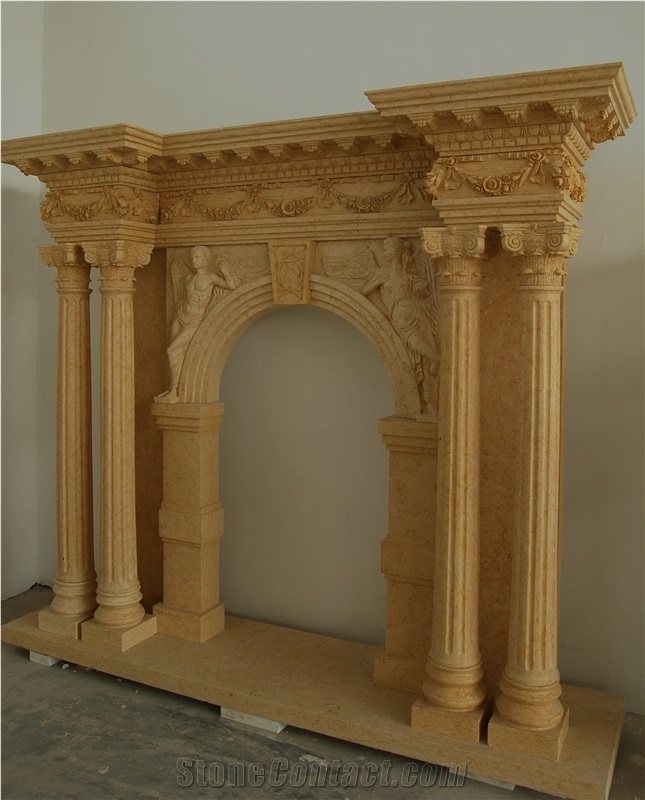 Fireplace Mantels Surround Quyang Factory Direct