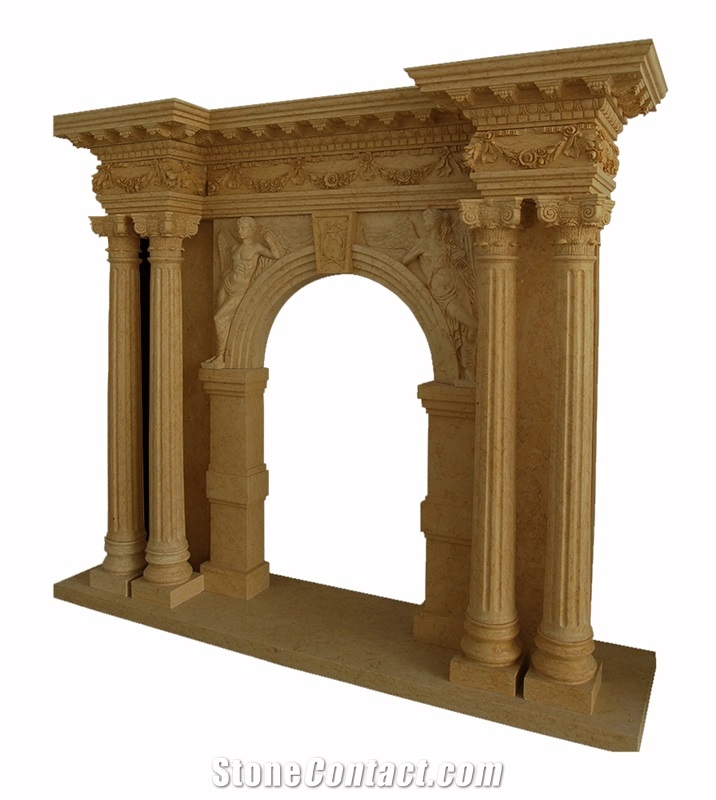 Fireplace Mantels Surround Quyang Factory Direct