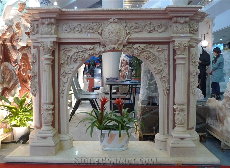 Fireplace Mantels Surround Quyang Factory Direct