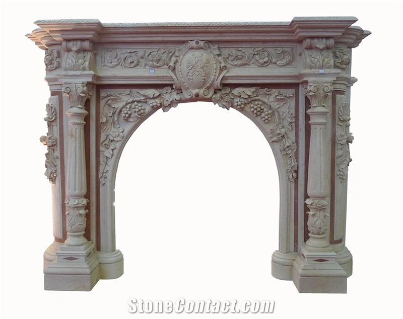 Fireplace Mantels Surround Quyang Factory Direct