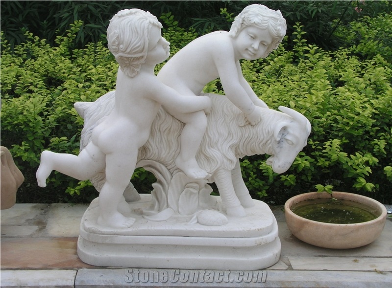 Garden Statue Statuary Sculptures Handcarved