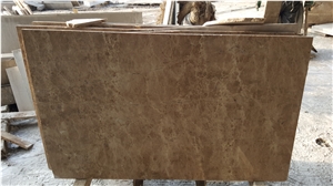 Light Emperador Marble Fireplace Mantels Surrounds