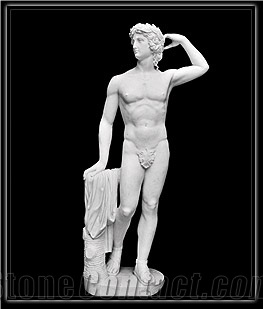 Limestone Statues Handcarved Custom Male Sculpture