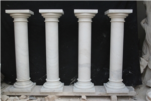 Marble Column Pillar Architectural Sculptured