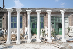 Marble Column Pillar Architectural Sculptured