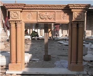Marble Fireplace Mantel Surround Hearth Quyang