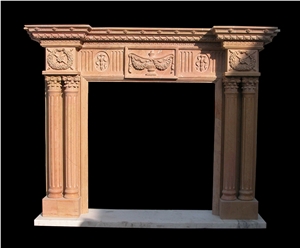 Marble Fireplace Mantel Surround Hearth Quyang