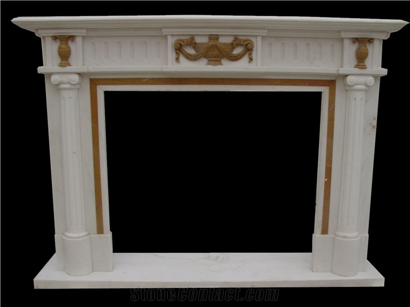 Marble Fireplace Mantels Surrounds Hearth Custom